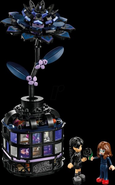 LEGO 76784 Wednesday Schwarze Dahlie