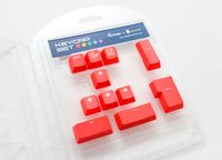 Ducky Double-Shot - Coperchio per tastiera - Poliestere termoplastico (PBT) - Rosso