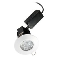 Synergy 21 Prometheus - Faretto da incasso - LED - 8,8 W - 4000 K - 605 lm - Nero - Bianco