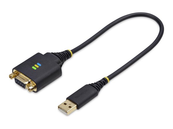 StarTech.com 1ft/USB to Null Modem Serial Cable - Adattatore - Digitale/dati