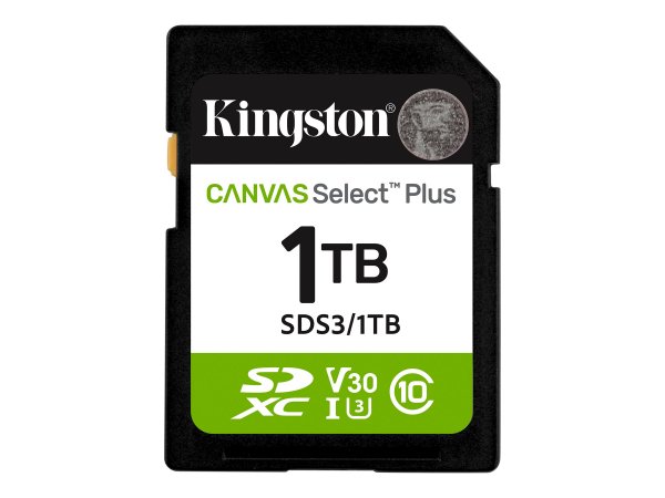 Kingston sdxc Canvas Select Plus Gen3/s - Extended Capacity SD (SDXC)