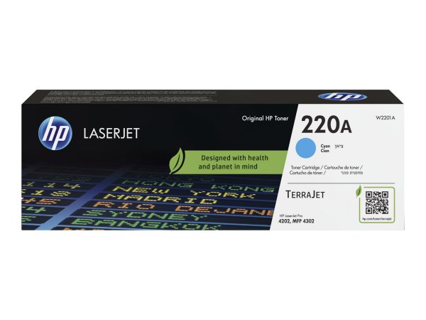 HP Cartuccia toner originale ciano LaserJet 220A - 1800 pagine - Ciano - 1 pz