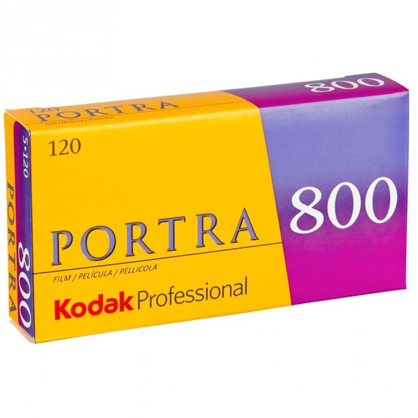 Kodak 1x5 Portra 800 120 - 5 pz - Stati Uniti - 28 mm - 137 mm - 72 mm - 120 g