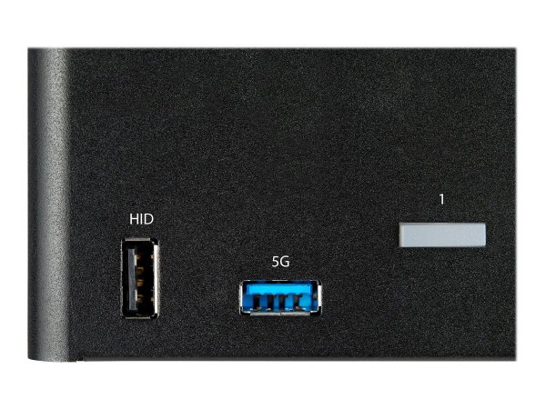 StarTech.com KVM Switch DisplayPort a due porte e triplo monitor DP - 4K 60Hz UHD HDR - KVM DP 1.2 p