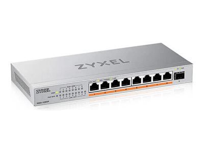 ZyXEL XMG-108 2 5G+ 1 SFP+ 100W total PoE++ Desktop MultiGig unmanaged - Interruttore - 1 Gbps