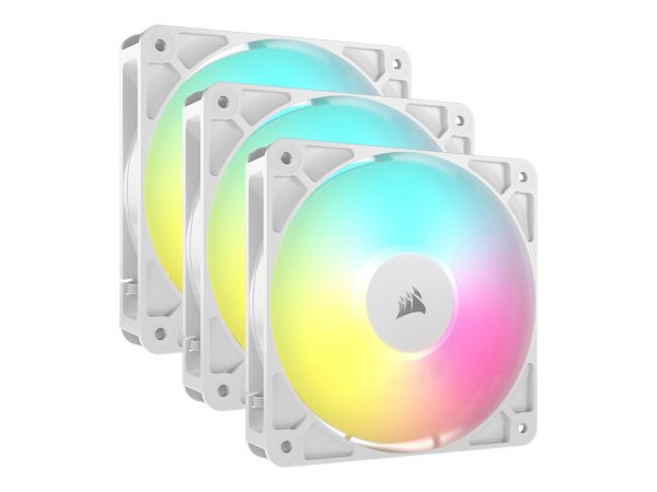 Corsair RS Argb Series 120 White Triple Pack - Case fan - 420 rpm
