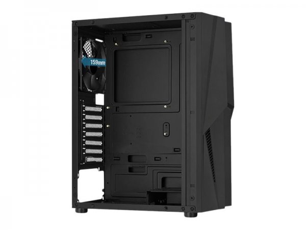 AEROCOOL ADVANCED TECHNOLOGIES Mecha Tower ATX Sort - Midi/minitower - ATX