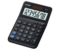 Casio MS-8F - Desktop - Calcolatrice di base - 8 cifre - Batteria/Solare - Nero