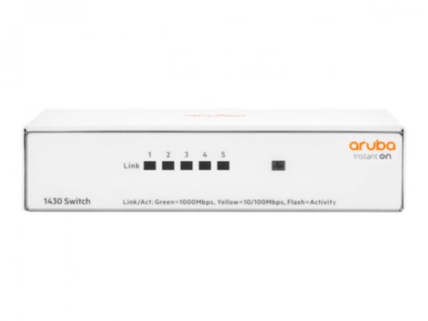 HPE Networking Networking Instant On Switch 5p Gigabit 1430 - Non gestito - L2 - Gigabit Ethernet (1