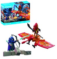 PLAYMOBIL 71833 Heroes Helden-Drohne gegen bösen Ninja