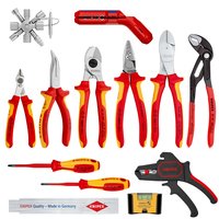 KNIPEX 00 20 90 V02 - Rosso - Giallo - 165 mm - 93 mm - 1,92 kg - 13 strumenti