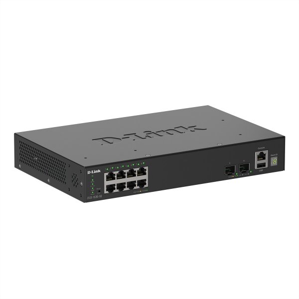 D-Link SmartPro DGS-1530-10 - Switch - Smart DGS-1530-10/E - Interruttore - Vetroresina (lwl)