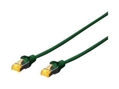 DIGITUS Cavo patch CAT 6A S/FTP - 3 m - Cat6a - S/FTP (S-STP) - RJ-45 - RJ-45 - Verde
