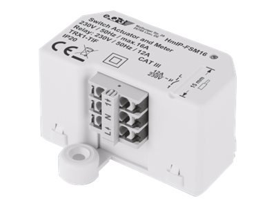 eQ-3 AG HmIP-FSM16 - Attuatore di commutazione - Montato a filo - 868,3 MHz - 180 m - IP20 - Bianco