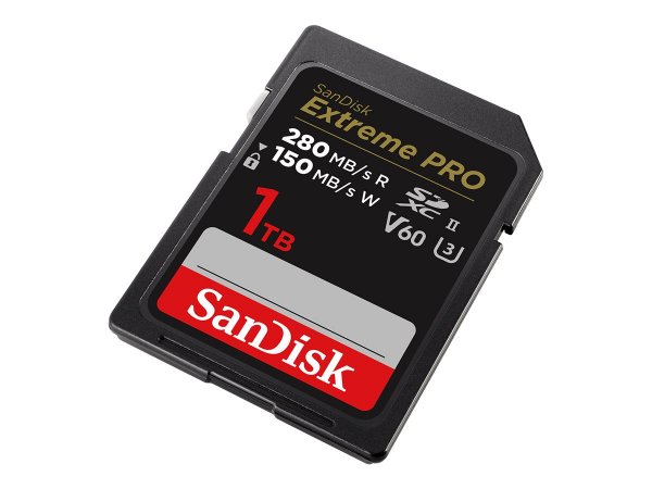 SanDisk SDSDXEP-1T00-GN4IN - 1 TB - SDXC - Classe 10 - UHS-II - 280 MB/s - 150 MB/s