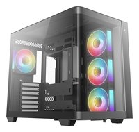 Deepcool CG530U 4F ATX Panoramaglas 4x ARGB black - Torre - ATX