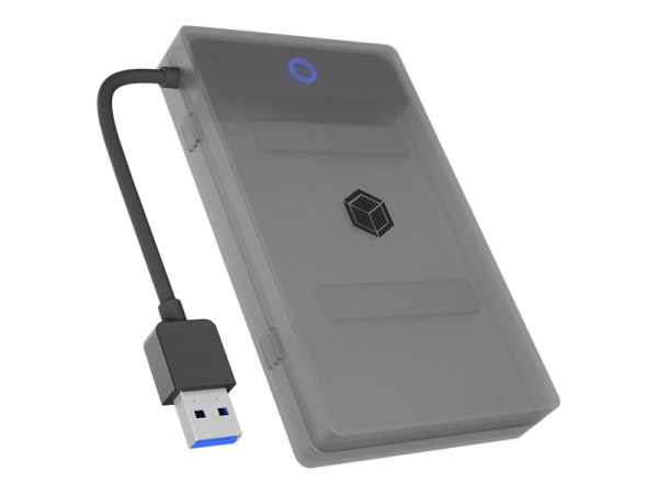 ICY BOX IB-AC603b-U3 - Box esterno HDD/SSD - 2.5" - SATA - Seriale ATA II - Serial ATA III - 5 Gbit/