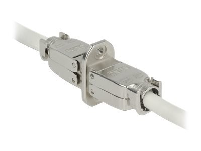Delock Verbinder für Netzwerkkabel Cat.6a STP werkzeugfrei zum Einbau - Cavo - Rete