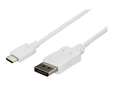 StarTech.com Cavo USB-C a DisplayPort da 1,8m - 4K 60Hz - Bianco - 1,8 m - USB tipo-C - DisplayPort