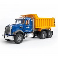Bruder MACK Granite Tip up truck - 3 anno/i - ABS sintetico - Blu - Giallo