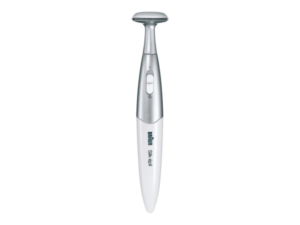 Braun Silk-épil Bikini Styler FG 1100 - 2 testina/e - Bianco - Wireless - Mini Stilo AAA - Alcalino