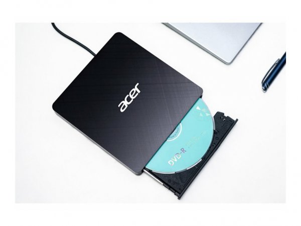 Acer Portable DVD Writer AXD001 - Nero - Fessura - Computer portatile - DVD±RW - USB 3.2 Gen 1 (3.1