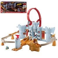 Mattel Mario Kart Bowsers Festung Trackset mit Die-Cast-Kamek