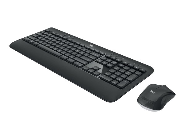 Logitech 920-008677 - Wireless - RF Wireless - Interruttore a chiave a membrana - QWERTZ - Nero - Mo