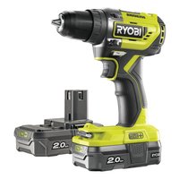 Ryobi R18DD5-220S - Power screwdriver - Pistol handle - Nero - Verde - Sovraccarico - 400 Giri/min -