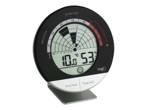 TFA 30.5032 - Digitale - Rotondo - 98 mm - 23 mm - 98 mm - 87 g