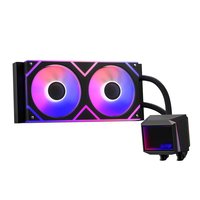 XPG WAK Levante II 240 2*120mm ARGB Fan schwarz - AMD socket AM4 (Ryzen) - AMD Sockel AM5 (Ryzen Zen