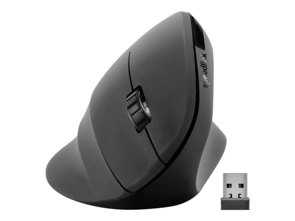 SPEEDLINK SL-630019-RRBK - Mano destra - Design verticale - Ottico - RF Wireless + USB Type-A - 1600