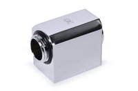 Alphacool 17584 - Blocco di acqua - Ottone - Cromo - 1/4" - 90° - 23,5 mm