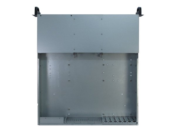 Inter-Tech IPC 2U-20248 - Supporto - Server - Nero - ATX - micro ATX - Mini-ITX - Acciaio - HDD - Re