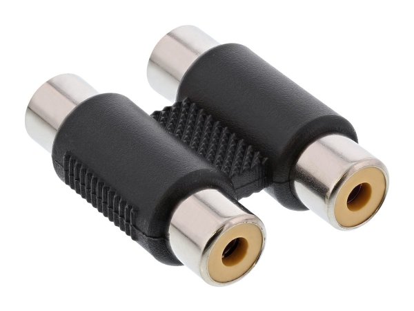 InLine Adattatore Audio 2x RCA femmina / femmina - accoppiatore doppio