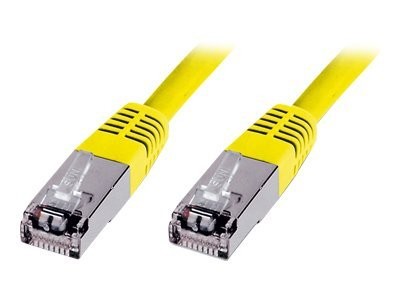 DIGITUS Cavo patch SF/UTP CAT 5e - 3 m - Cat5e - SF/UTP (S-FTP) - RJ-45 - RJ-45 - Giallo