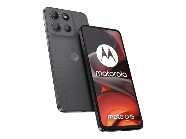 Motorola Solutions moto g15 4/Android 15 Smartphone Gravity Grey - Smartphone - 128 GB