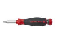 Wiha Schraubendreher mit Bitmagazin PocketMax magnetisch