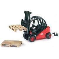 Bruder Linde fork lift H30D with 2 pallets - 3 anno/i - ABS sintetico - Nero - Rosso