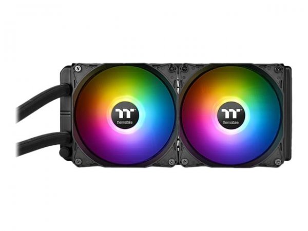 Thermaltake Floe RC240 - Raffreddatore di liquidi tutto in uno - 59,28 pdc/min - Nero