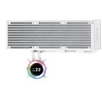 Lian Li HydroShift II LCD-C 360N Fanless ARGB AiO Wasserkühlung - weiß - 28 dB - AMD socket AM4 (Ryz