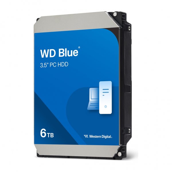 WD Blue WD60EZAX - 6 TB - 5400 Giri/min - 256 MB - 3.5"