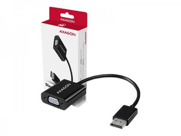 AXAGON RVD-VGN - 0,15 m - DisplayPort - VGA (D-Sub) - Maschio - Femmina - Dritto