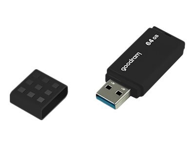 GoodRam UME3| 64 GB USB-A 3.2 Flash-Laufwerk| Schwarz - USB-Stick - 64 GB