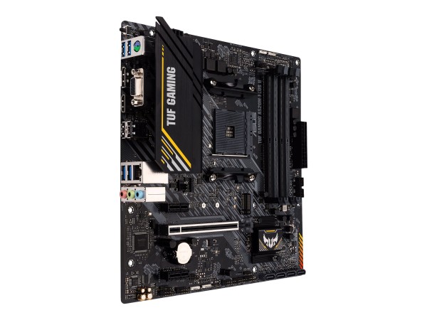 ASUS TUF GAMING A520M-PLUS II - AMD - Socket AM4 - AMD Ryzen 3000 Series - AMD Ryzen 5000 Series - S