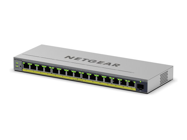Netgear Easy Smart Gs116Epp - Switch - 16 Anschlsse - - 1 x - Interruttore - 0,1 Gbps