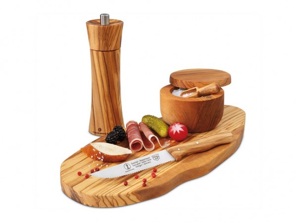 Zassenhaus Frankfurt - Pfeffermühle - Holz - Keramik - Olive