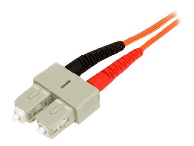 StarTech.com Cavo patch duplex in fibra multimodale 62,5/125 2 m LC - SC - 2 m - OM1 - LC - SC