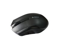 A4tech G3-200N - Ambidestro - V-Track - RF Wireless - 1000 DPI - Nero