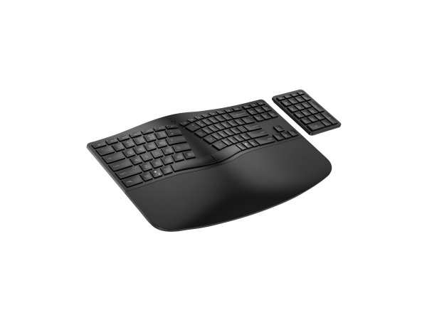 HP 960 BLK Ergonomic WL KBD - Tastiera - QWERTY